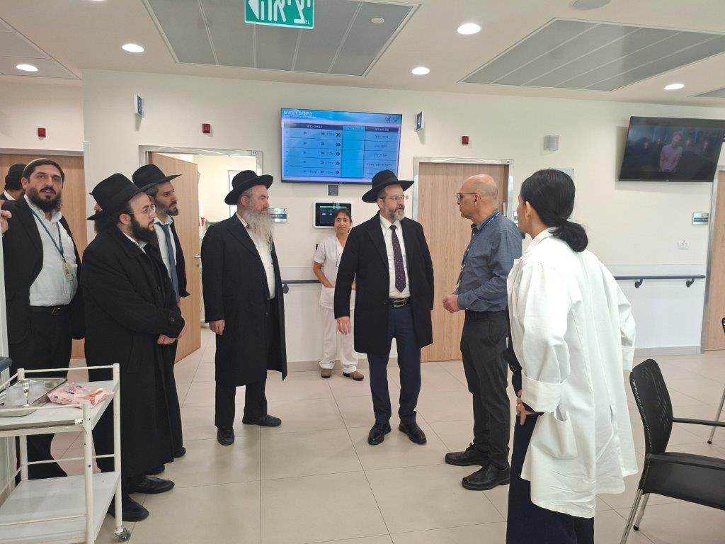 מפגש רבני חריש במרכז הרפואי הלל יפה