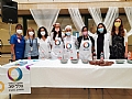 A celebratory “Challah Taking” ceremony in the High-Risk Pregnancy Unit