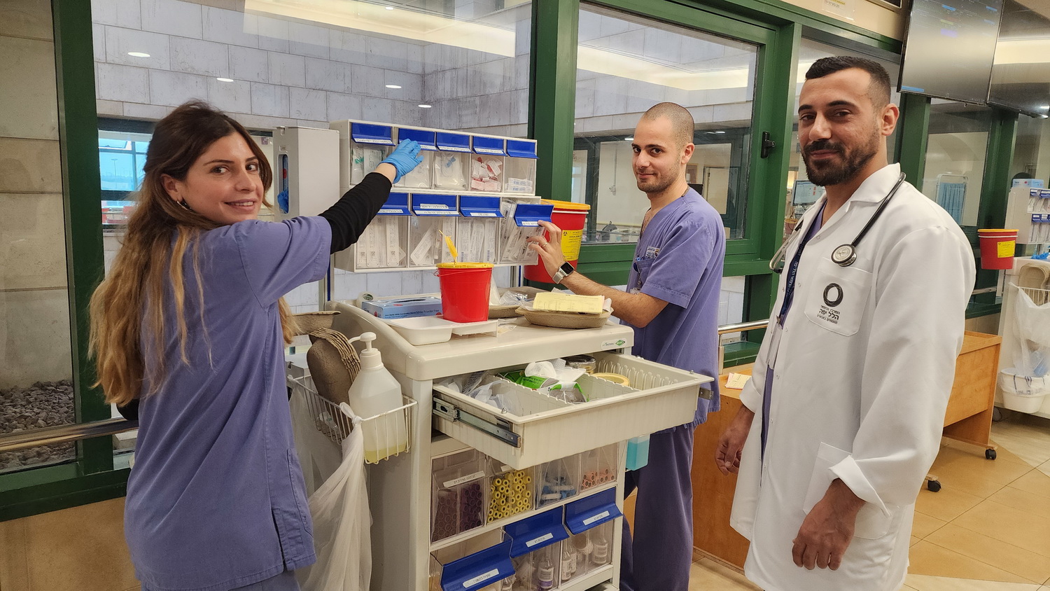 Interns in Internal Medicine B at Hillel Yaffe Medical Center