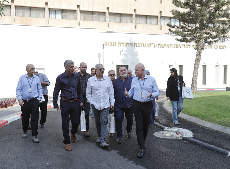 Meeting of Local Authority Heads at Hillel Yaffe Medical Center